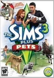  Sims 3 Plus Pets Original USED PC MAC Game DVD Includes Sims 3 Pets