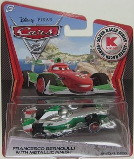 Disney Pixar Cars 2 Kmart Silver Racer Series Francesco Bernoulli