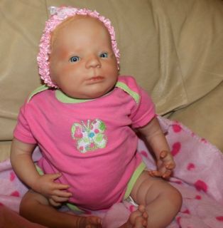 Reborn Baby Girl OOAK Doll Eliza Denise Pratt