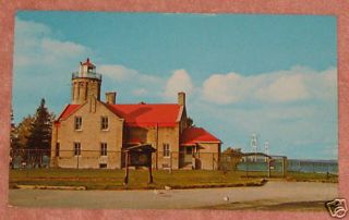 Old Mackinac Point Lighthouse Mackinaw City Michigan