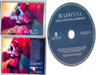 Madonna Girl Gone Wild RARE Test Promo Acetate from EU