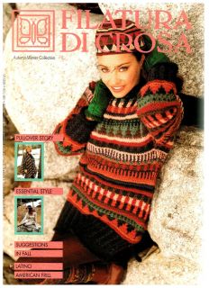 Filatura Di Crosa Knitting Magazine Autumn Winter Book 31 Ultra RARE