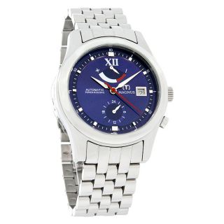Magnus San Paulo Mens Blue Automatic Watch M108MSS71