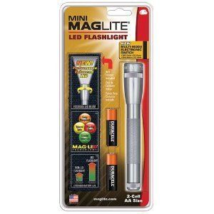 Maglite Mini LED Flashlight Silver