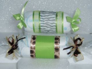 Candy Diaper Roll Baby Shower Cake Favor Gift Cupcake