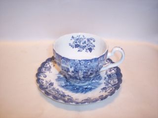 Coaching Scenes Johnson Bros England Hunting Country Cup Saucer
