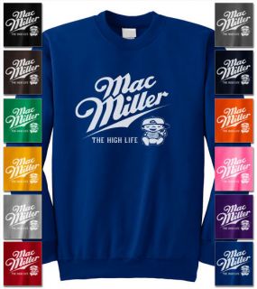 Mac Miller High Life Knock T Shirt Hip Hop sweat Gang Wiz Jumper