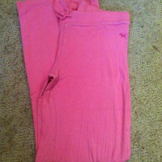 Pink Victoria Secret Pajama Pants