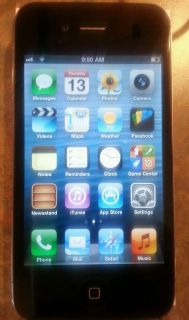 Apple iPhone 4   8 GB   Black (Verizon) Smartphone *CLEAN ESN* Gently