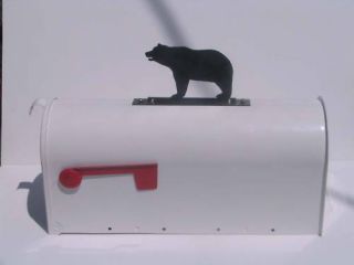 Bear Mailbox Topper Decorative Design Statue
