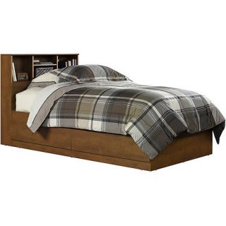 Mainstays Twin Storage Bed with drawers and shelves Hazelwood Brand