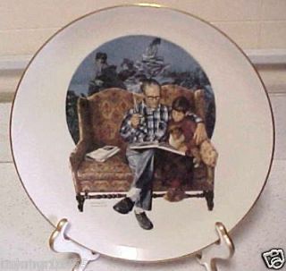 1976 Collector Plate RARE Art by George Malick