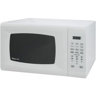 Magic Chef Microwave Oven Countertop 9 CU ft Digital White MCM990W 0 9