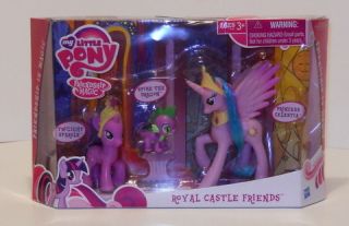 My Lttle Pony Friendship Magic Royal Castle Friends Princess Celestia