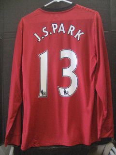 09 Manchester United J s Park Player Issue Jersey M