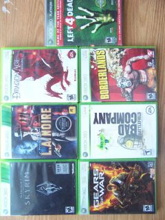Xbox 360 Games Lot Great Games Low Price