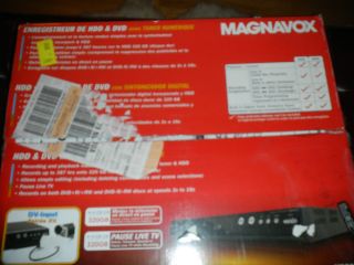 Magnavox 320GB HDD DVR DVD Recorder MDR533H F7 Digital Tuner