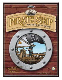 Magnetic Poetry® Pirate SHIP Magnetic Playset 3285 New
