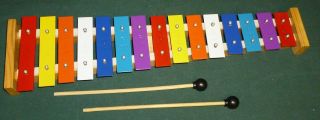 New Childs 2 Octave Xylophone inBOX with Mallets