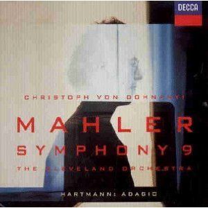 Mahler Symphony No 9 Hartmann Dohnanyi 2CD Decca SEALED
