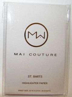 Mai Couture Highlighter Paper
