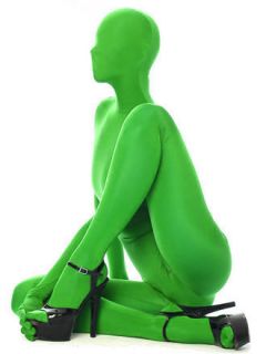 New Green Man Lycra Spandex Zentai Suit Costume s XXL