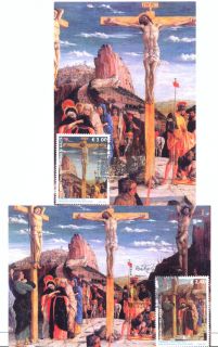Painting Mantegna Crucifixion 2 Smom Maximum Card Limited Edition