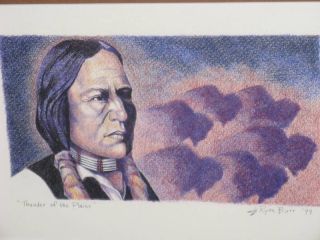 Ryan Burr Original Art Mandan Hidatsa