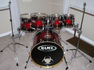 Mapex M Series (Birch) 6 piece Fusion drumset/kit Lacquer Finish