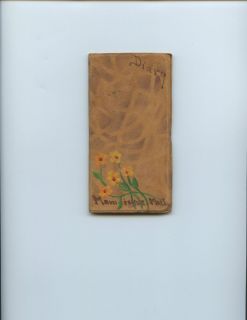 1928 Unused Pocket Diary from Manistique Michigan Very Nice