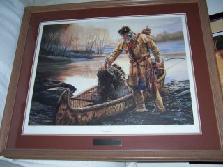 Framed Print by Marian Anderson Mountain Man Series  Longhunter