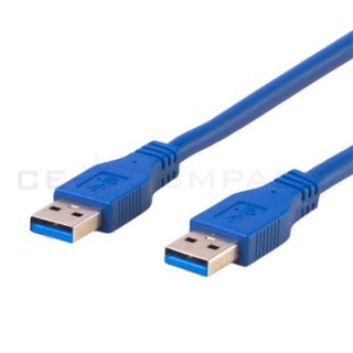 15ft 5M USB 3 0 Cable A Male to A Male 5Gbps SuperSpeed Blue