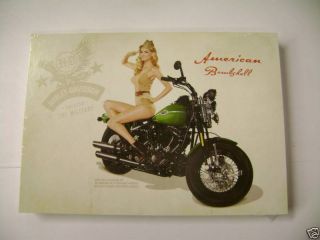 Harley Davidson 2009 Marisa Miller Promo Postcard Card