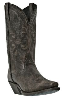 Womens Laredo Maricopa Cowboy Boots Leather Medium B M Square Toe