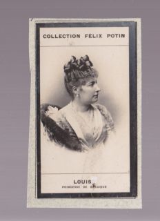 Princess Louise Marie Belgium 1908 Felix POTIN Card