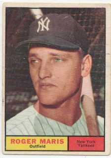 1961 Topps Roger Maris Yankees 2