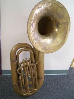 Made by H N White King Co Front Facing Marching Tuba BB Used