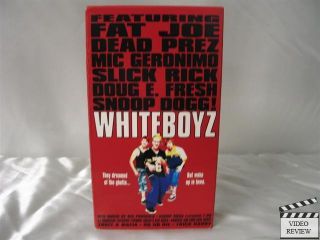 Whiteboyz VHS Danny Hoch Mark Webber Snoop Dogg