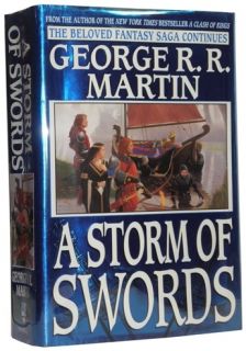 George R.R. Martin   A Storm of Swords   HCDJ 1st 1st   NR