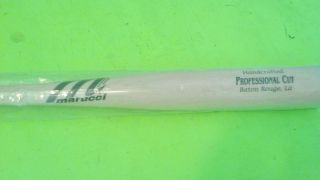 Marucci Wood Baseball Bat NEW Professional Cut 32 Handcrafted