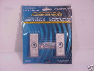 Martyr Aluminum Pocket Anode Kit CM826134KITA Mercury