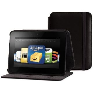 Marware Axis Genuine Leather Rotating Case for Kindle Fire HD 7 Black