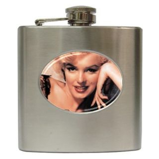 Marilyn Monroe Hollywood Movie Star Hip Flask Stainless