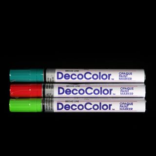 12 Pack DecoColor Broad Paint Markers All Colors Available