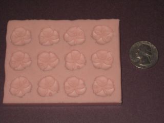Silicone Sand Dollar Soap Candle Candy Wax Embeds Molds