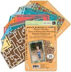Company Road Trip Travel 5x7 Scrapbook Mat Paper Pad