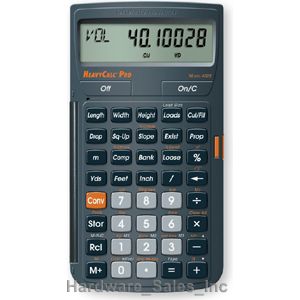 Heavycalc Pro Heavy Construction Calculator 4325 New