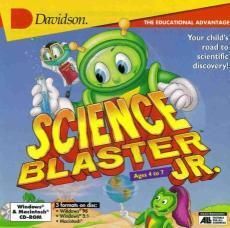 Science Blaster Jr PC CD Kids Science Exploration Game