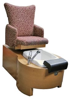 Sanijet Salon Spa Pedicure Jet Massage Pipeless Foot Bath Chair 1