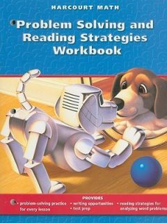 Harcourt Math Problem Solving and Reading Strategies Workbook Grade 3